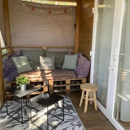 Mobilhome Camping Les Viviers Claouey - Cap Ferret Apartment Lège-Cap-Ferret